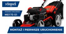 jak uruchomić kosiarkę spalinową Scheppach MS173-51