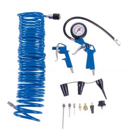 ZESTAW AKC. DO KOMPRESORA 14SZT - zdjęcie 1